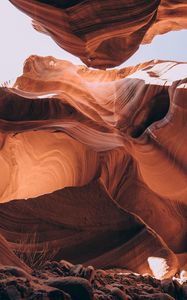 Preview wallpaper canyon, cave, sandstone