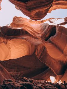 Preview wallpaper canyon, cave, sandstone