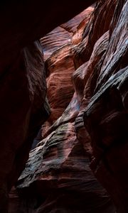 Preview wallpaper canyon, cave, sandy, rocks