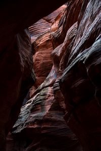 Preview wallpaper canyon, cave, sandy, rocks