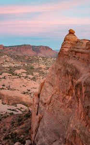 Preview wallpaper canyon, cliffs, desert, gorge