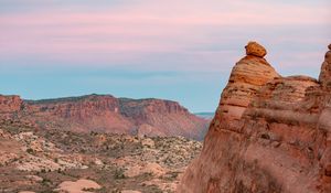 Preview wallpaper canyon, cliffs, desert, gorge