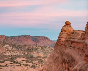 Preview wallpaper canyon, cliffs, desert, gorge