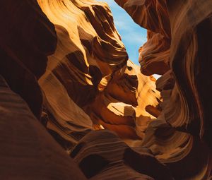 Preview wallpaper canyon, crevice, antelope canyon, arizona, united states