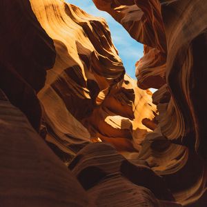 Preview wallpaper canyon, crevice, antelope canyon, arizona, united states
