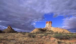 Preview wallpaper canyon, eminence, clouds, sky, australia