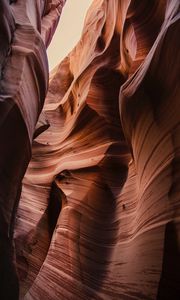 Preview wallpaper canyon, gorge, cave, rocks, mountains