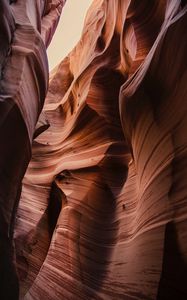 Preview wallpaper canyon, gorge, cave, rocks, mountains