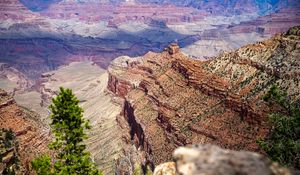 Preview wallpaper canyon, landscape, rocks, mountains, nature