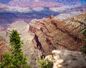 Preview wallpaper canyon, landscape, rocks, mountains, nature