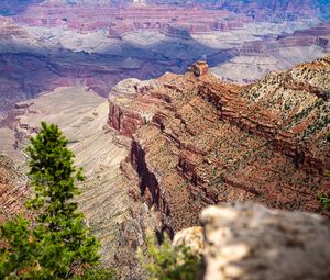 Preview wallpaper canyon, landscape, rocks, mountains, nature