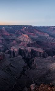 Preview wallpaper canyon, mountains, aerial view, landscape