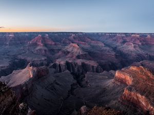 Preview wallpaper canyon, mountains, aerial view, landscape