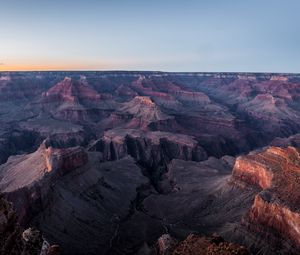 Preview wallpaper canyon, mountains, aerial view, landscape