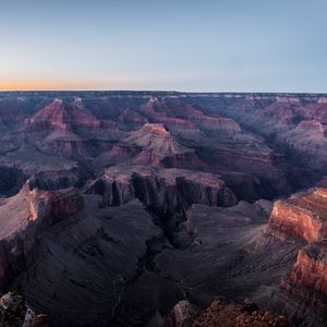 Preview wallpaper canyon, mountains, aerial view, landscape