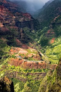 Preview wallpaper canyon, mountains, relief, rocks, landscape, nature