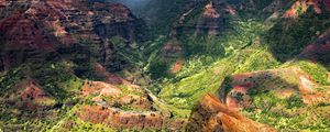 Preview wallpaper canyon, mountains, relief, rocks, landscape, nature