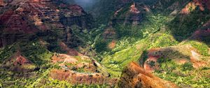 Preview wallpaper canyon, mountains, relief, rocks, landscape, nature