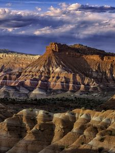 Preview wallpaper canyon, peak, rock