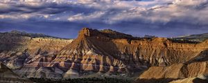 Preview wallpaper canyon, peak, rock