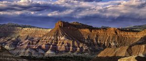 Preview wallpaper canyon, peak, rock