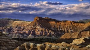 Preview wallpaper canyon, peak, rock