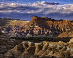 Preview wallpaper canyon, peak, rock