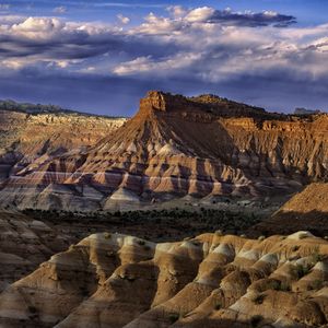 Preview wallpaper canyon, peak, rock