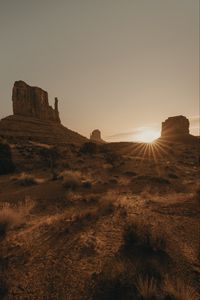 Preview wallpaper canyon, prairies, desert, grass