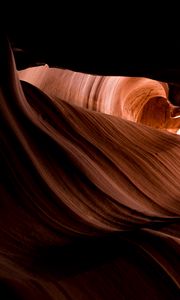 Preview wallpaper canyon, relief, cave, light