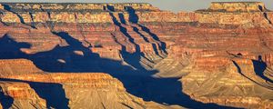 Preview wallpaper canyon, relief, shadows, nature