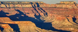 Preview wallpaper canyon, relief, shadows, nature