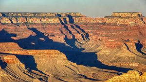 Preview wallpaper canyon, relief, shadows, nature