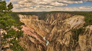 Preview wallpaper canyon, river, landscape, nature