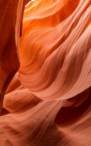 Preview wallpaper canyon, rock, bends, brown, nature