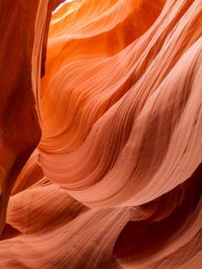 Preview wallpaper canyon, rock, bends, brown, nature