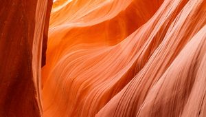 Preview wallpaper canyon, rock, bends, brown, nature