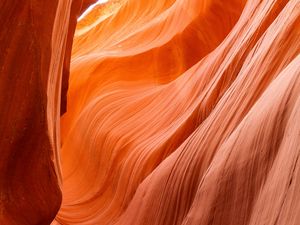 Preview wallpaper canyon, rock, bends, brown, nature