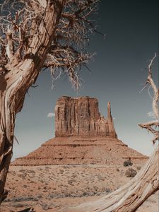 Preview wallpaper canyon, rock, desert, landscape, nature