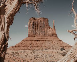 Preview wallpaper canyon, rock, desert, landscape, nature