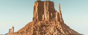 Preview wallpaper canyon, rock, mountains, sandy