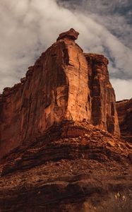 Preview wallpaper canyon, rock, sky, cave