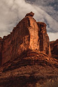 Preview wallpaper canyon, rock, sky, cave