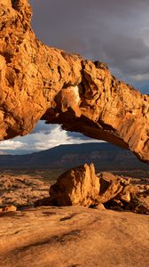 Preview wallpaper canyon, rocks, arch, landscape, nature