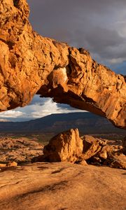 Preview wallpaper canyon, rocks, arch, landscape, nature