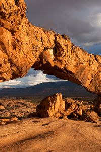 Preview wallpaper canyon, rocks, arch, landscape, nature