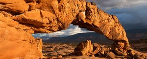 Preview wallpaper canyon, rocks, arch, landscape, nature