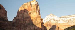 Preview wallpaper canyon, rocks, cliff, stones, river