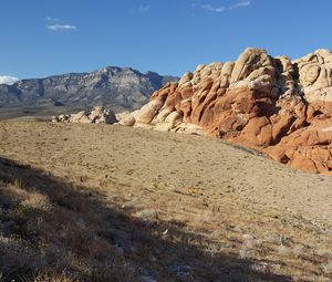 Preview wallpaper canyon, rocks, desert, nature, landscape