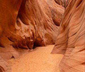 Preview wallpaper canyon, rocks, gorge, nature, brown